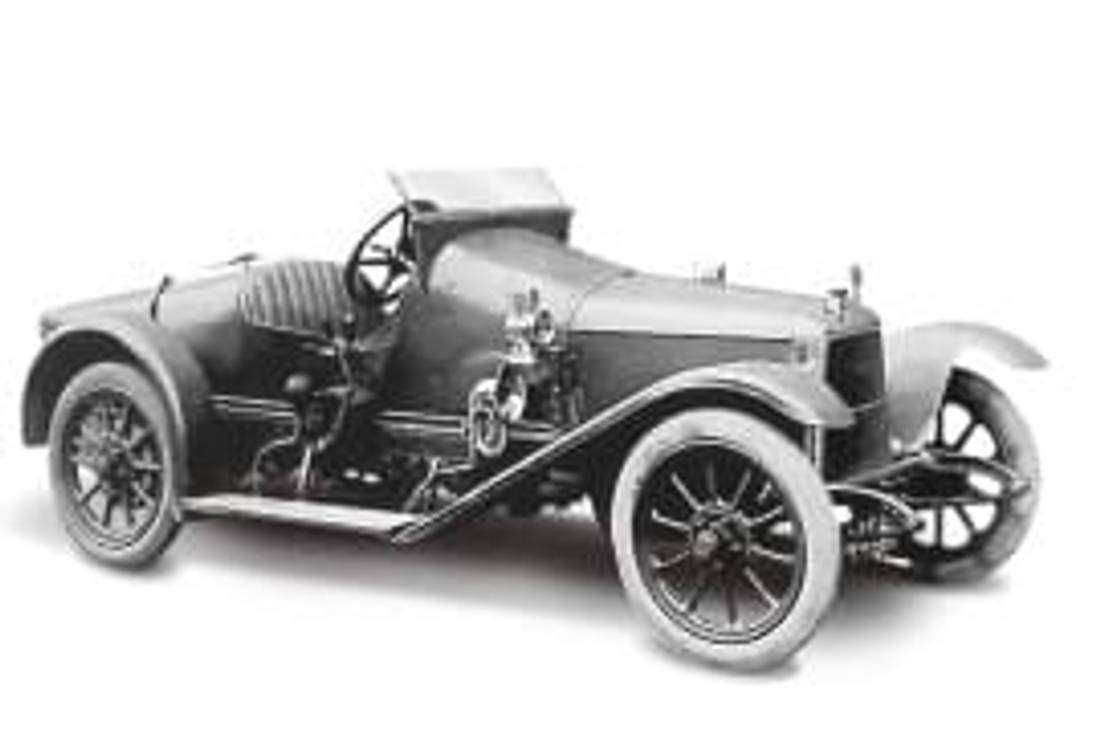  Прототип на Aston Martin-Coal Scuttle от 1914 г.