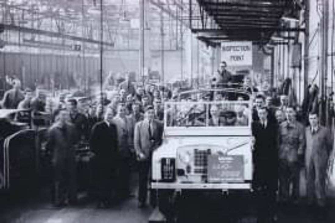 Land Rover im Stammwerk Solihull