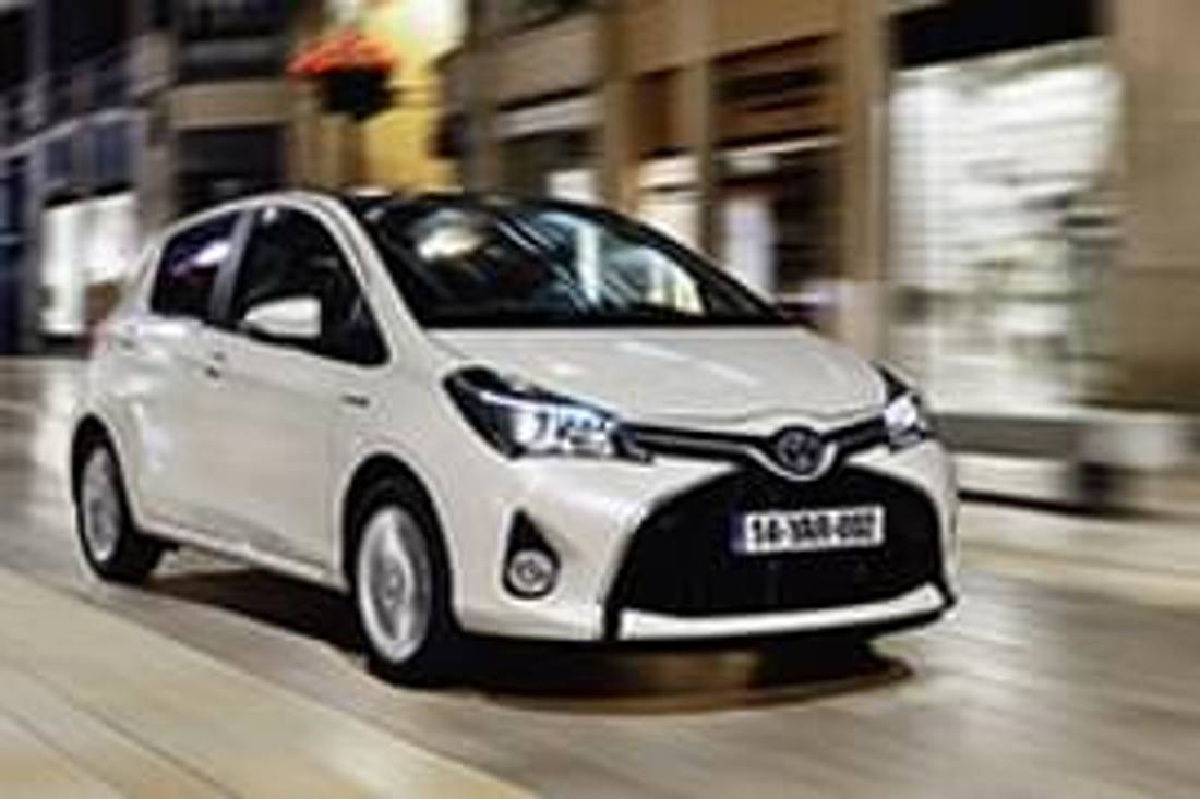 Toyota Yaris изглед отпред