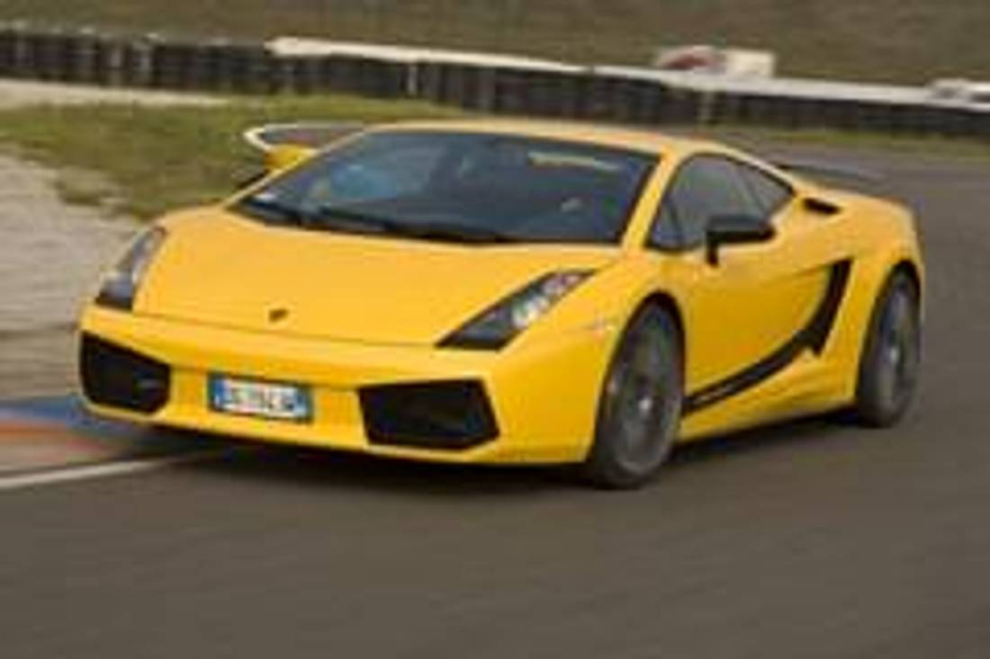 Lamborghini Gallardo Superleggere отгоре