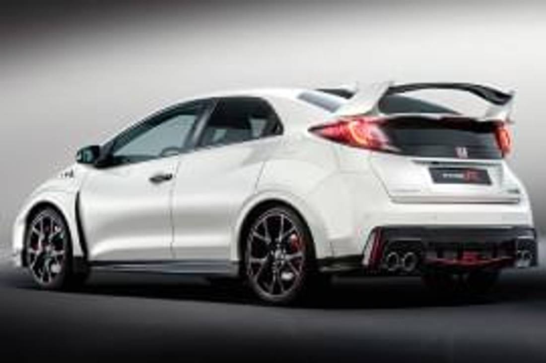 Honda Civic Type R изглед отзад