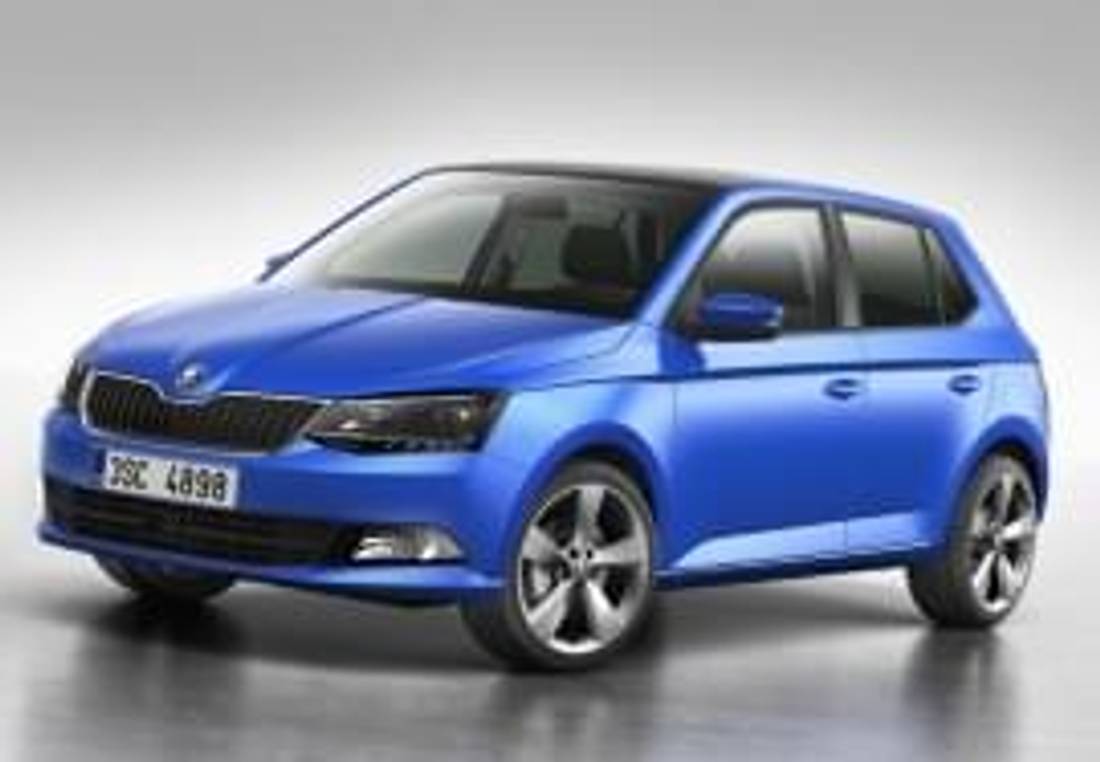 Skoda Fabia von vorn